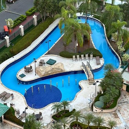 Flat Com Vista Panoramica -15- Na Barra Da Tijuca - Estacionamento Gratuito - Frigobar - Ar Condicionado - Piscina - Academia - Balsa Para Praia Gratis - Varanda - Vista Parcial Mar E Lagoa Rio de Janeiro Exteriér fotografie