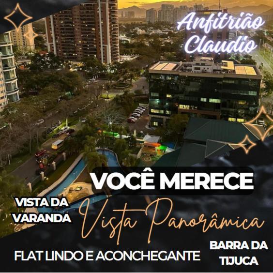 Flat Com Vista Panoramica -15- Na Barra Da Tijuca - Estacionamento Gratuito - Frigobar - Ar Condicionado - Piscina - Academia - Balsa Para Praia Gratis - Varanda - Vista Parcial Mar E Lagoa Rio de Janeiro Exteriér fotografie