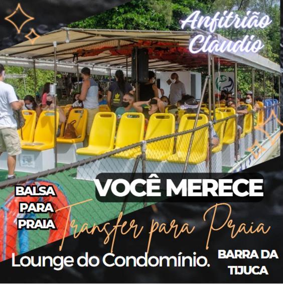 Flat Com Vista Panoramica -15- Na Barra Da Tijuca - Estacionamento Gratuito - Frigobar - Ar Condicionado - Piscina - Academia - Balsa Para Praia Gratis - Varanda - Vista Parcial Mar E Lagoa Rio de Janeiro Exteriér fotografie